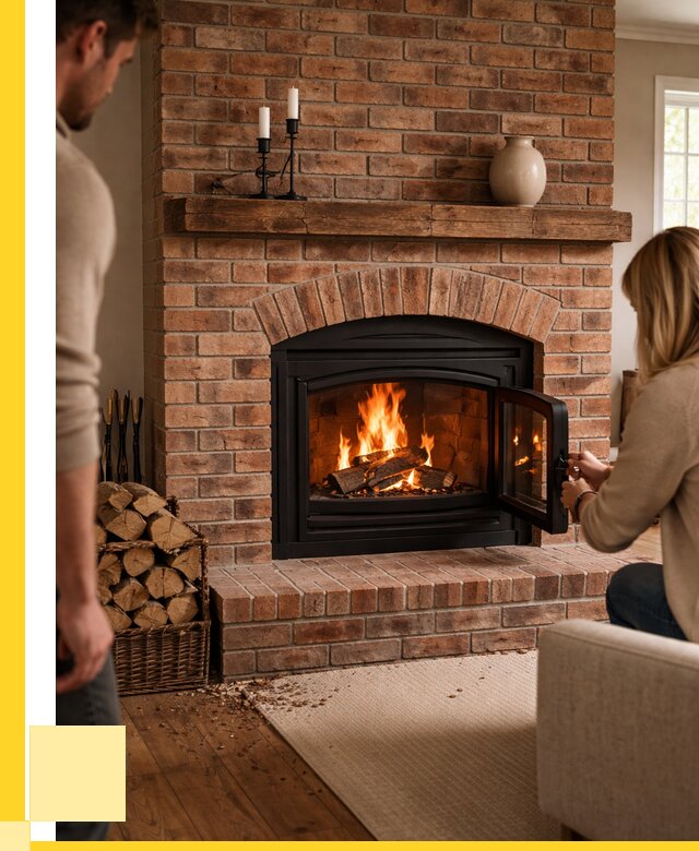 Кирпичные камины под ключ в Можге от 151920 р. | ЭриданМжг