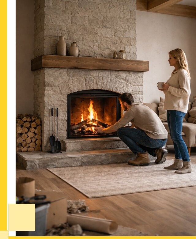 Камины для загородного дома в Можге от 354480 р., ЭриданМжг