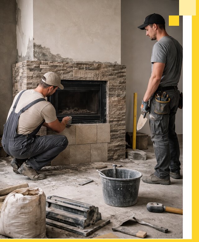 Камины под ключ в Можге: проект, изготовление и монтаж