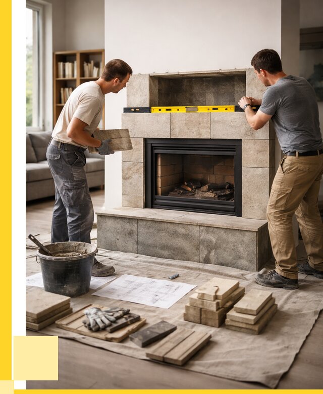 Монтаж каминов и установка в Можге от 45576 р. | ЭриданМжг