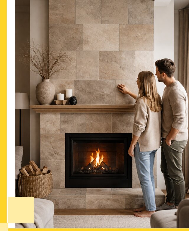 Облицовка каминов керамогранитом в Можге от 4558 р. | ЭриданМжг