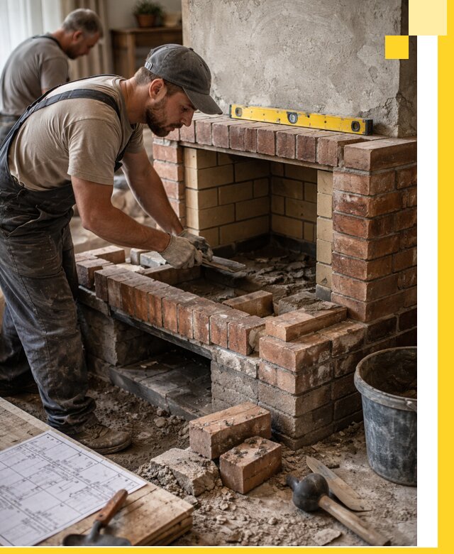 Изготовление и установка каминопечей под ключ в Можге