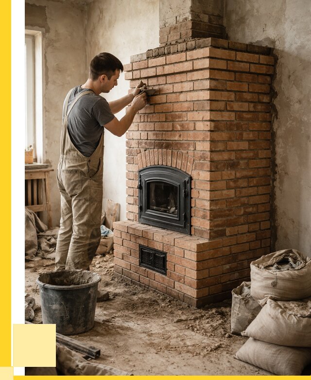 Строительство печей в Можге от 65832 р. под ключ, ЭриданМжг