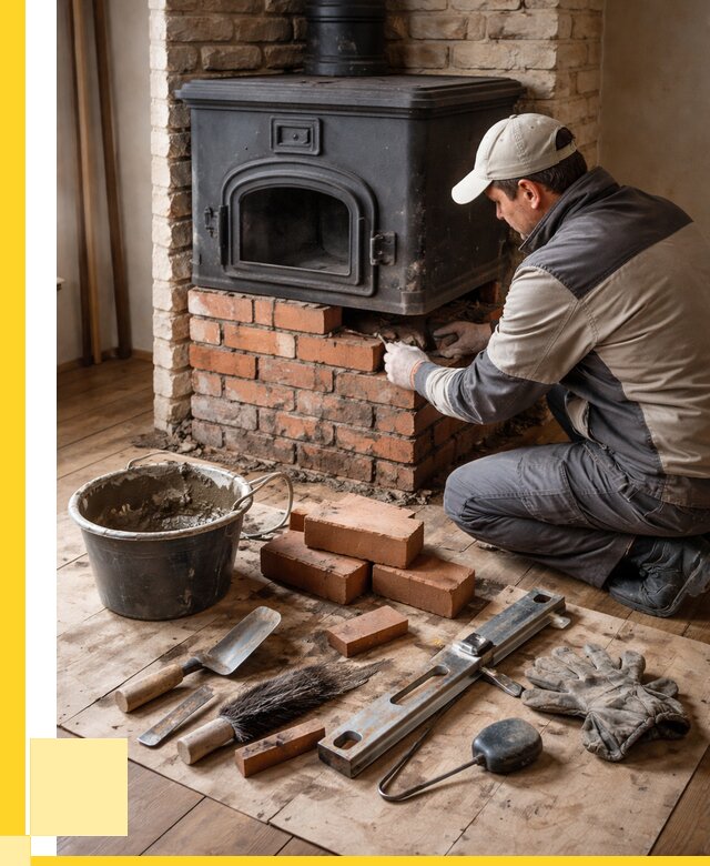 Ремонт печей в Можге от 12154 р., услуги печника ЭриданМжг