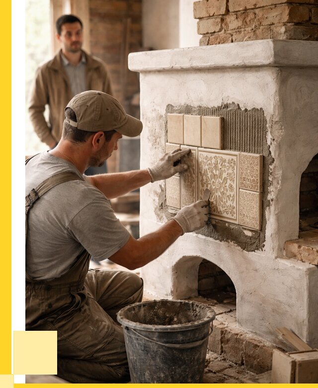 Отделка печей и банных печей в Можге от 35448 р. | ЭриданМжг