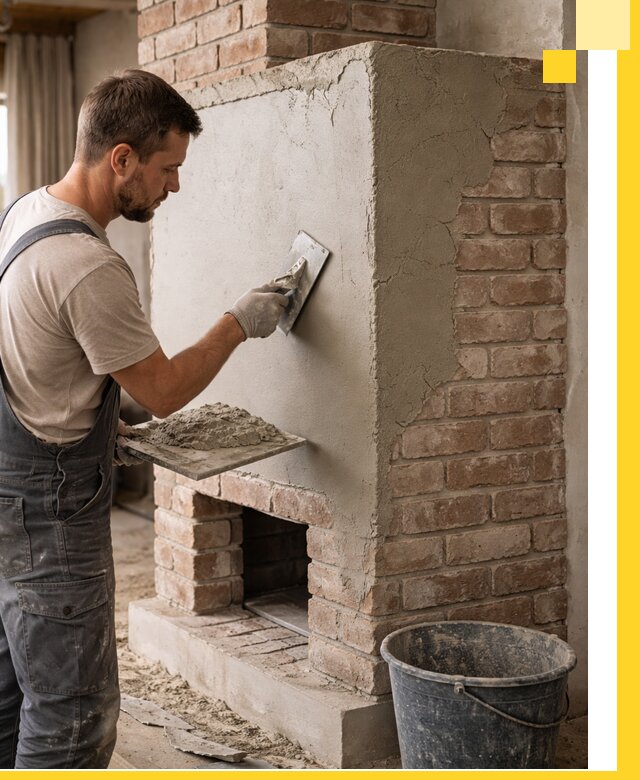 Отделка печей и облицовка каминов в Можге под ключ