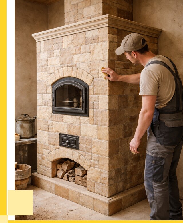 Облицовка печей в Можге от 4558 р. под ключ | ЭриданМжг