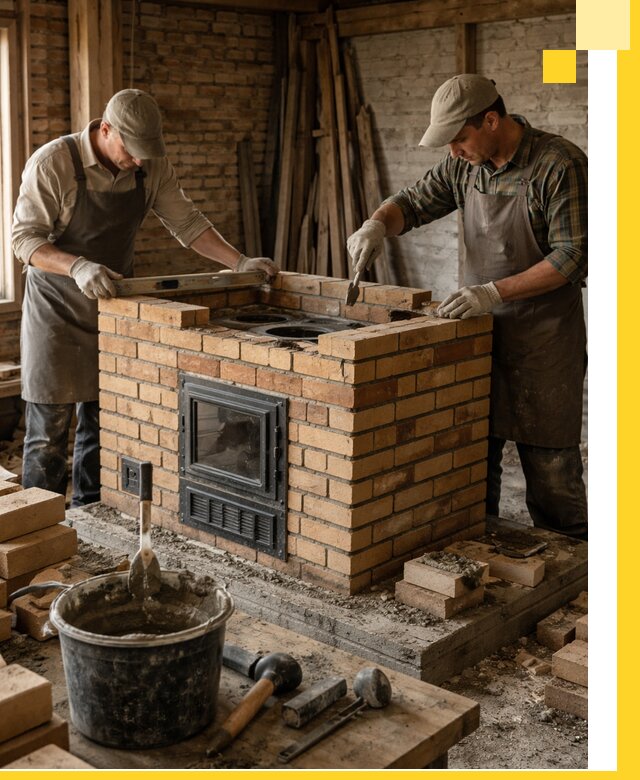 Изготовление и установка варочных печей под ключ в Можге