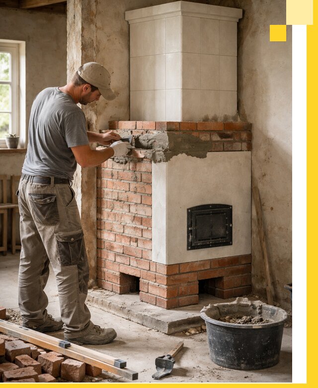 Изготовление и установка печей-голландок под ключ в Можге