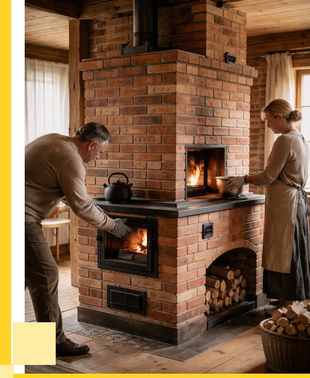 Печи для загородного дома под ключ в Можге от 81024 р. | ЭриданМжг