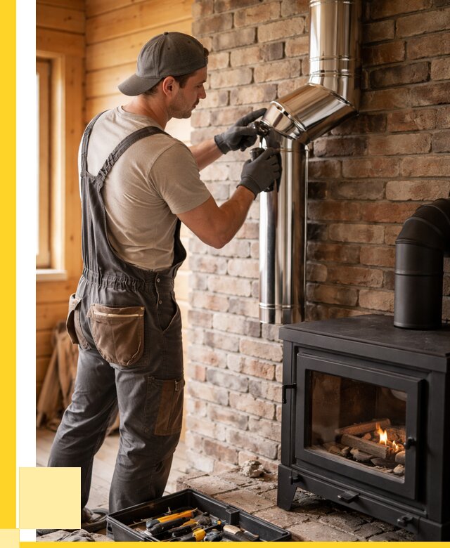 Монтаж дымоходов для печей в Можге от 7596 р. | ЭриданМжг