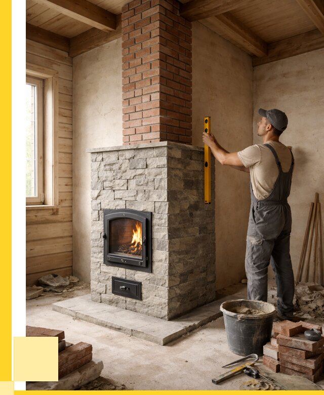 Печи и дымоходы под ключ в Можге от 45576 р., ЭриданМжг