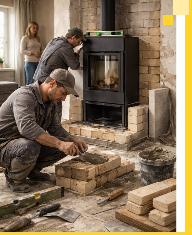 Печи и камины под ключ: проект, установка в Можге