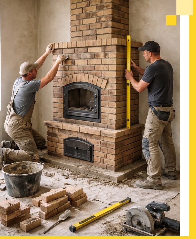 Продажа и установка печей и каминов для дома под ключ в Можге