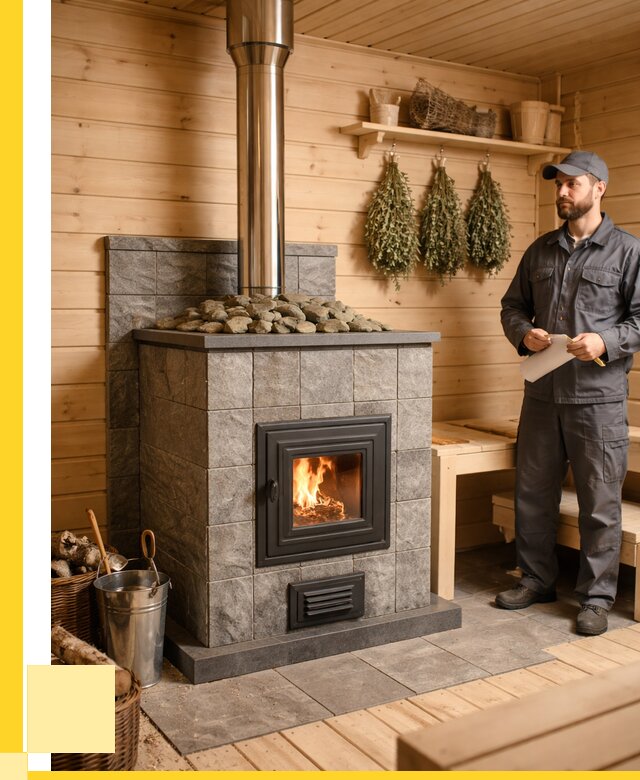 Печи для бани под ключ в Можге от 121536 р. | ЭриданМжг