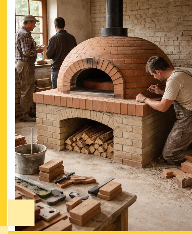 Помпейская печь дровяная для пиццы в Можге | ЭриданМжг от 202560 р.