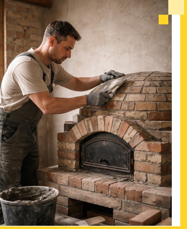 Изготовление и монтаж помпейских печей на заказ в Можге