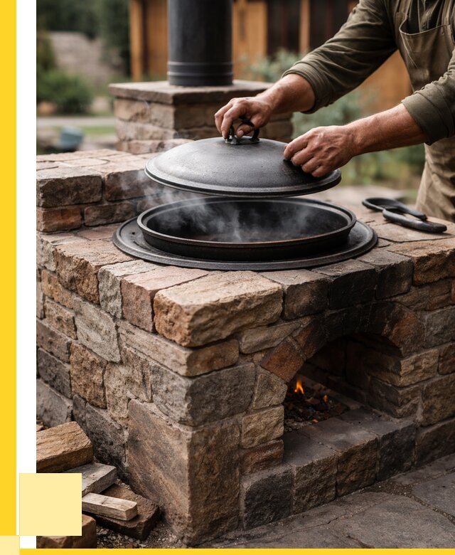 Печи для казана в Можге по цене от 18230 р. | ЭриданМжг