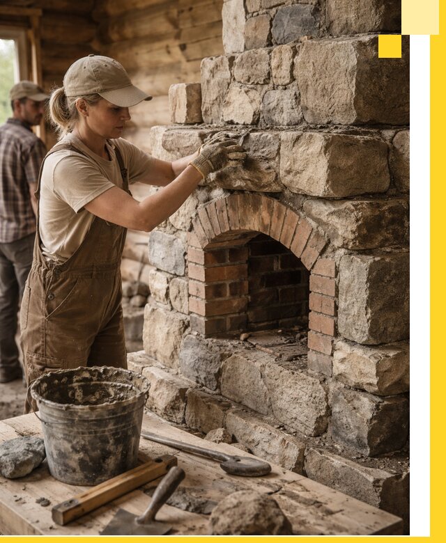 Каменные печи на заказ и монтаж в Можге, долговечные решения