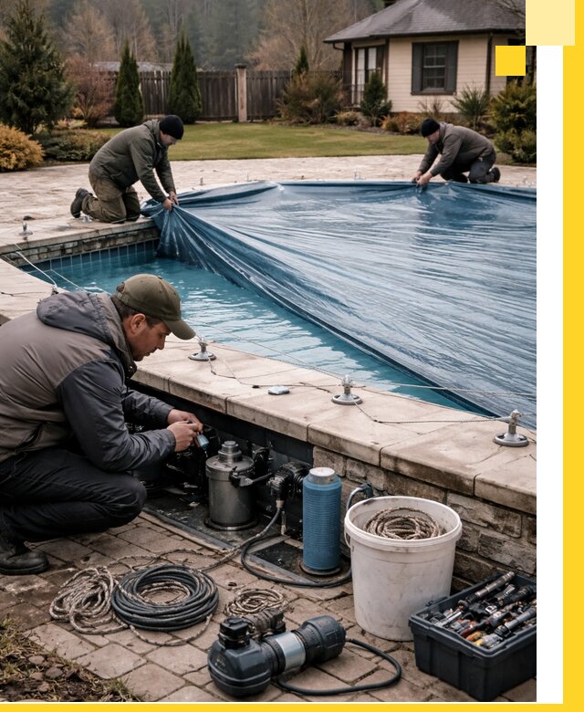 Консервация бассейнов в Можге: подготовка к длительному хранению