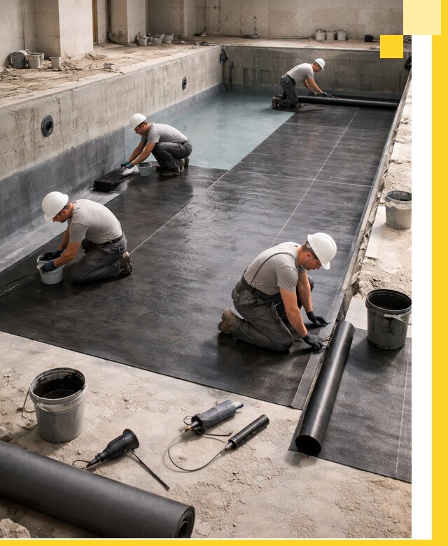 Профессиональная гидроизоляция бассейнов и чаш в Можге под ключ