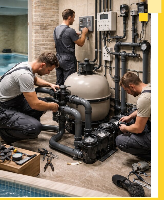 Комплексное оборудование для бассейнов под ключ в Можге