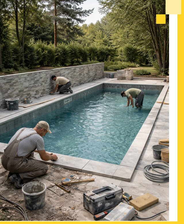 Проектирование и строительство частных бассейнов в Можге