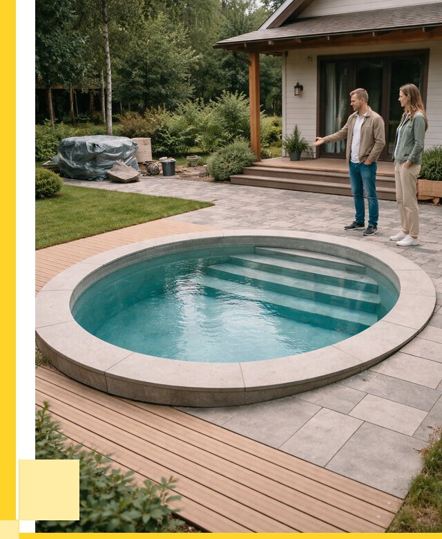 Бассейн на даче под ключ в Можге от 202560 р., ЭриданМжг