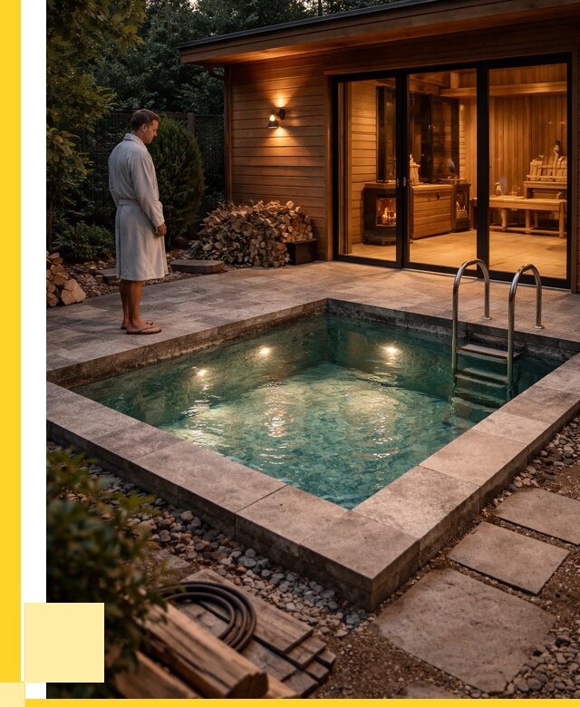 Бани с бассейном под ключ в Можге от 96216 р. | ЭриданМжг