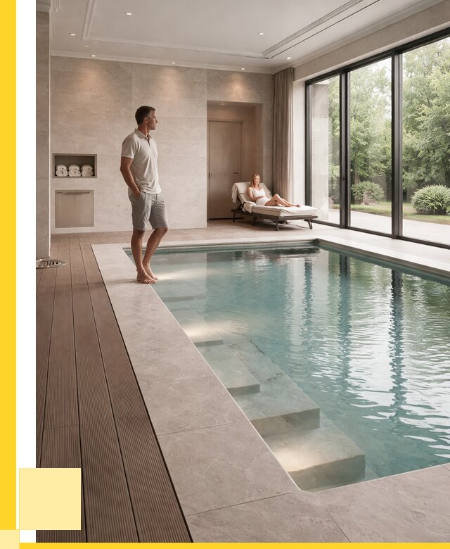 Бассейны в коттедже под ключ в Можге от 1215360 р. | ЭриданМжг