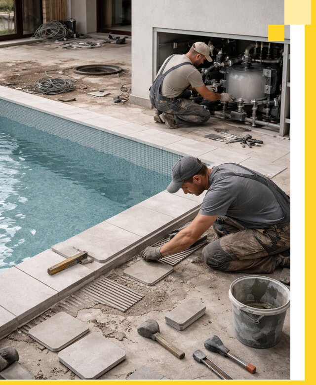 Строительство и монтаж бассейнов в коттедже в Можге