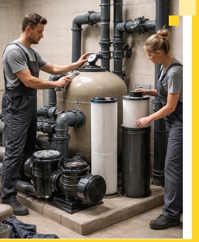 Фильтры и системы фильтрации для бассейнов в Можге