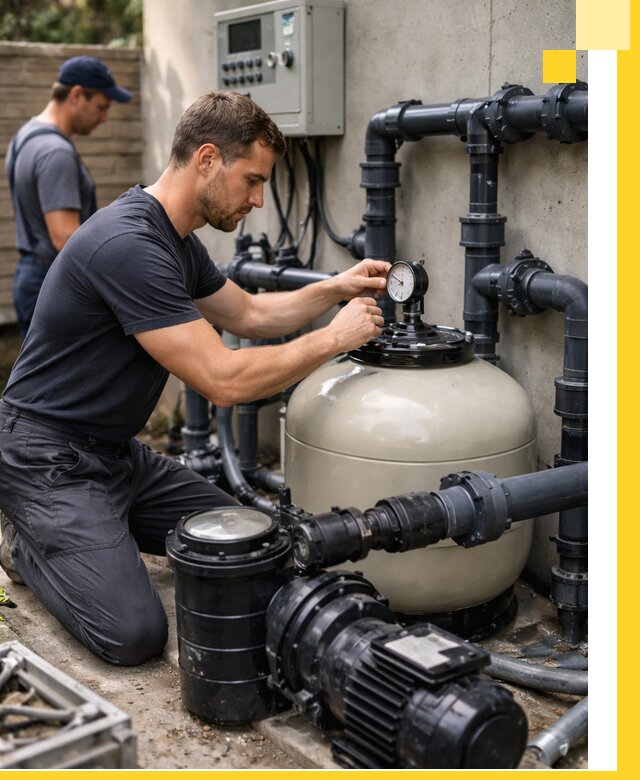 Поставка и монтаж фильтровального оборудования для бассейнов в Можге