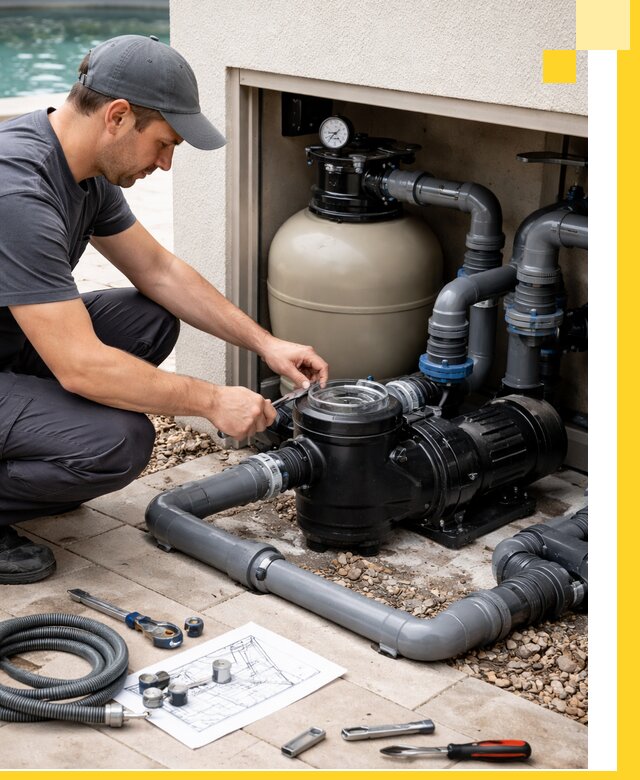 Поставка, монтаж и сервис насосов для бассейнов в Можге