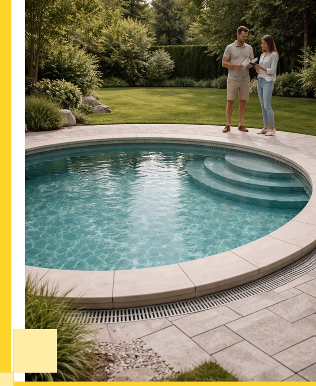 Круглые каркасные бассейны купить в Можге от 253200 р. | ЭриданМжг