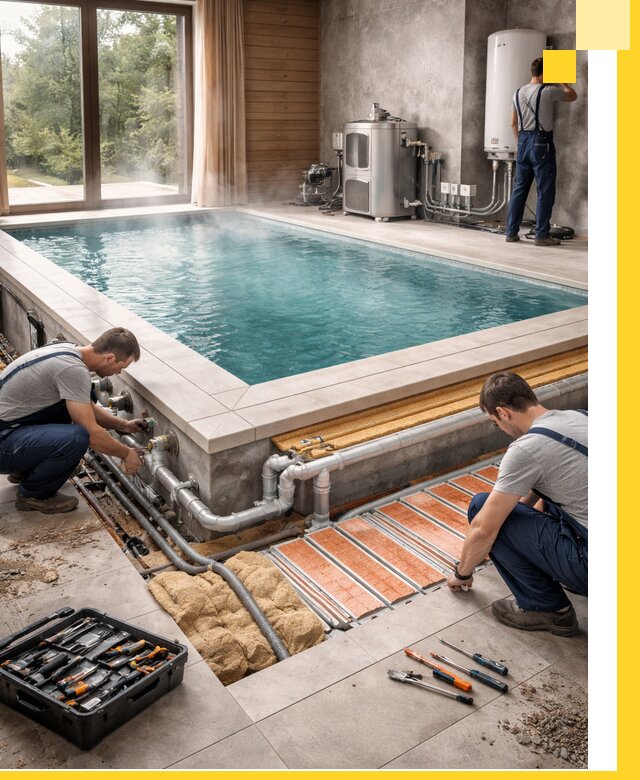 Проектирование и строительство тёплых бассейнов в Можге