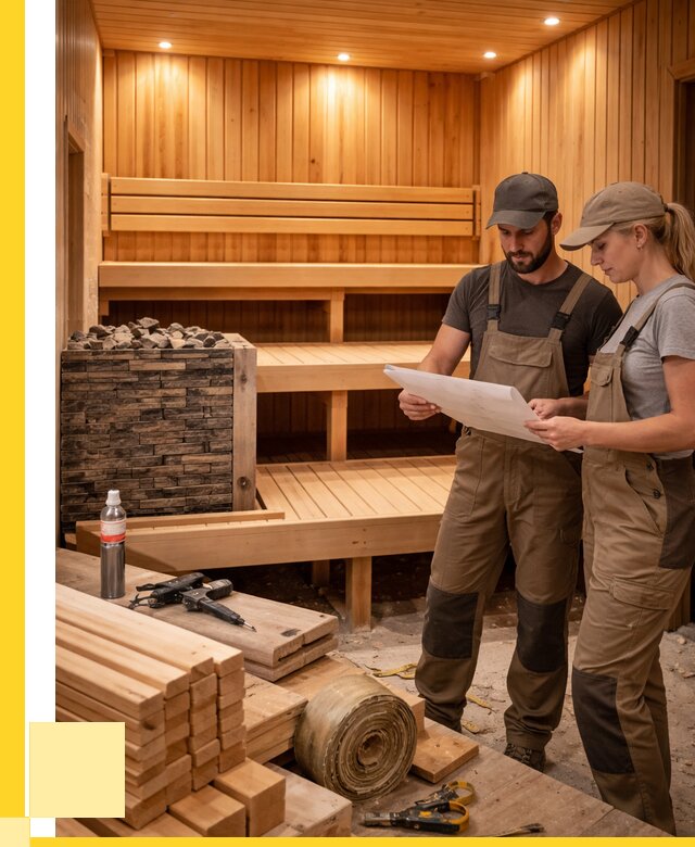 Строительство саун в Можге под ключ от 253200 р., ЭриданМжг