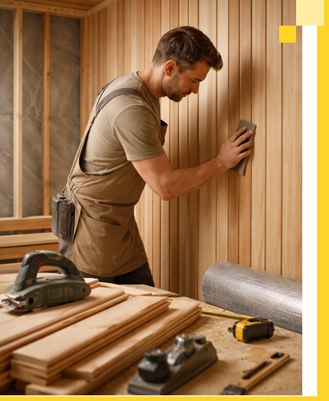 Профессиональная отделка саун и парных под ключ в Можге