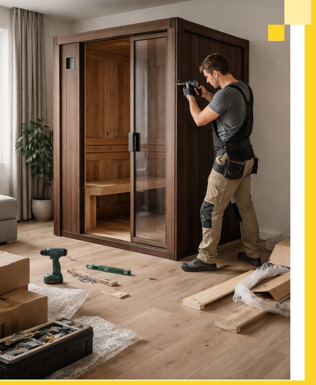 Установка и производство мини саун под ключ в Можге