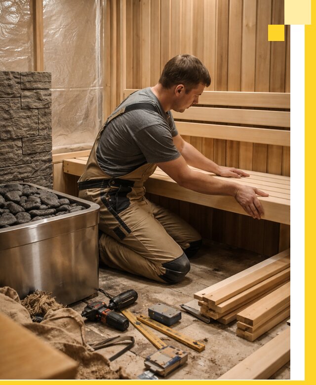 Сауны для дома под ключ с проектированием и монтажом в Можге
