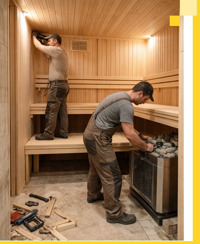 Купить сауну под ключ в Можге с монтажом и гарантией