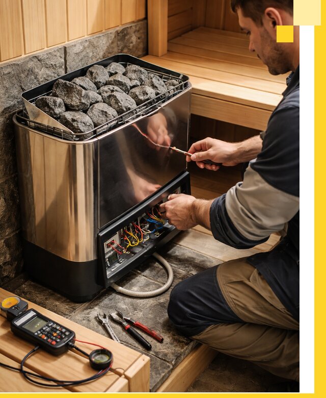 Продажа и установка электрокаменок для саун в Можге