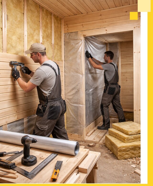 Бани под ключ в Можге с проектом и полным монтажом