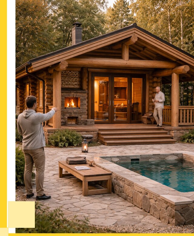 Проекты бань и хамам в Можге от 25320 р. | ЭриданМжг