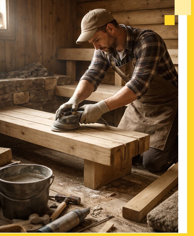 Ремонт бань под ключ в Можге с гарантией качества и сроков