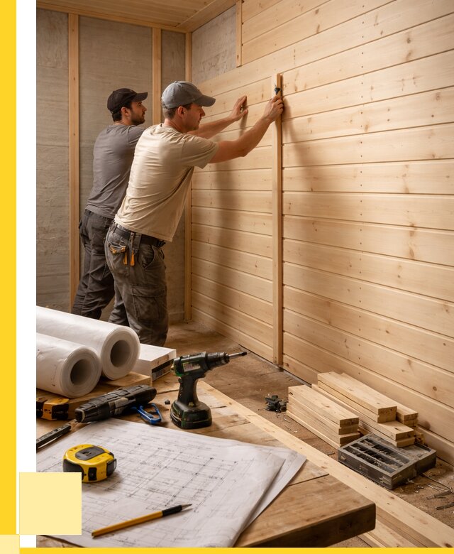 Обшивка бани вагонкой в Можге от 1215 р., ЭриданМжг