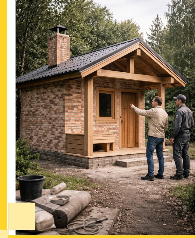 Кирпичные бани и печи в Можге от 354480 р. | ЭриданМжг