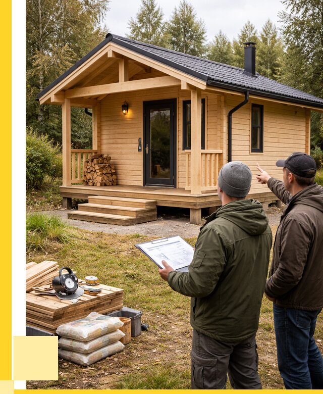 Каркасные бани под ключ в Можге от 303840 р. | ЭриданМжг