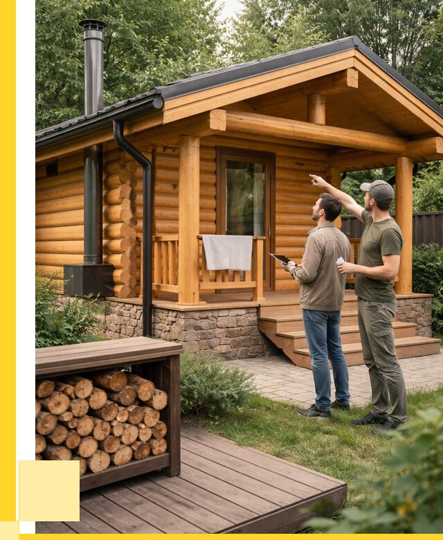 Бани для дачи под ключ в Можге от 253200 р. | ЭриданМжг