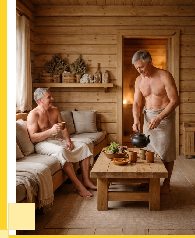 Бани с комнатой отдыха под ключ в Можге от 455760 р. | ЭриданМжг